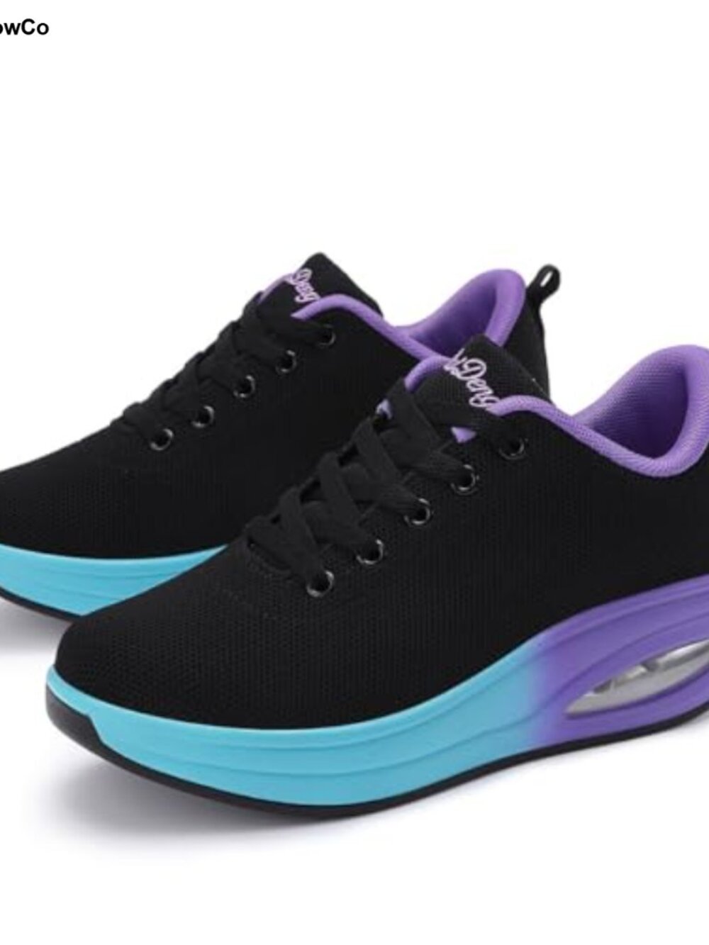 Women's Air Cushion Walking Shoes Slip Resistant Comfort Sneakers for Work